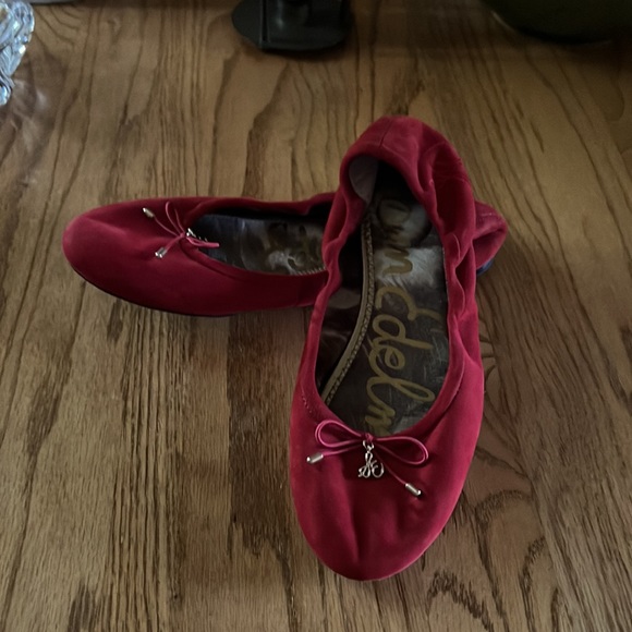 Sam Edelman Shoes - Sam Edelman red ballet flats size 8.5 leather